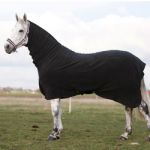 Manta fleece con cuello